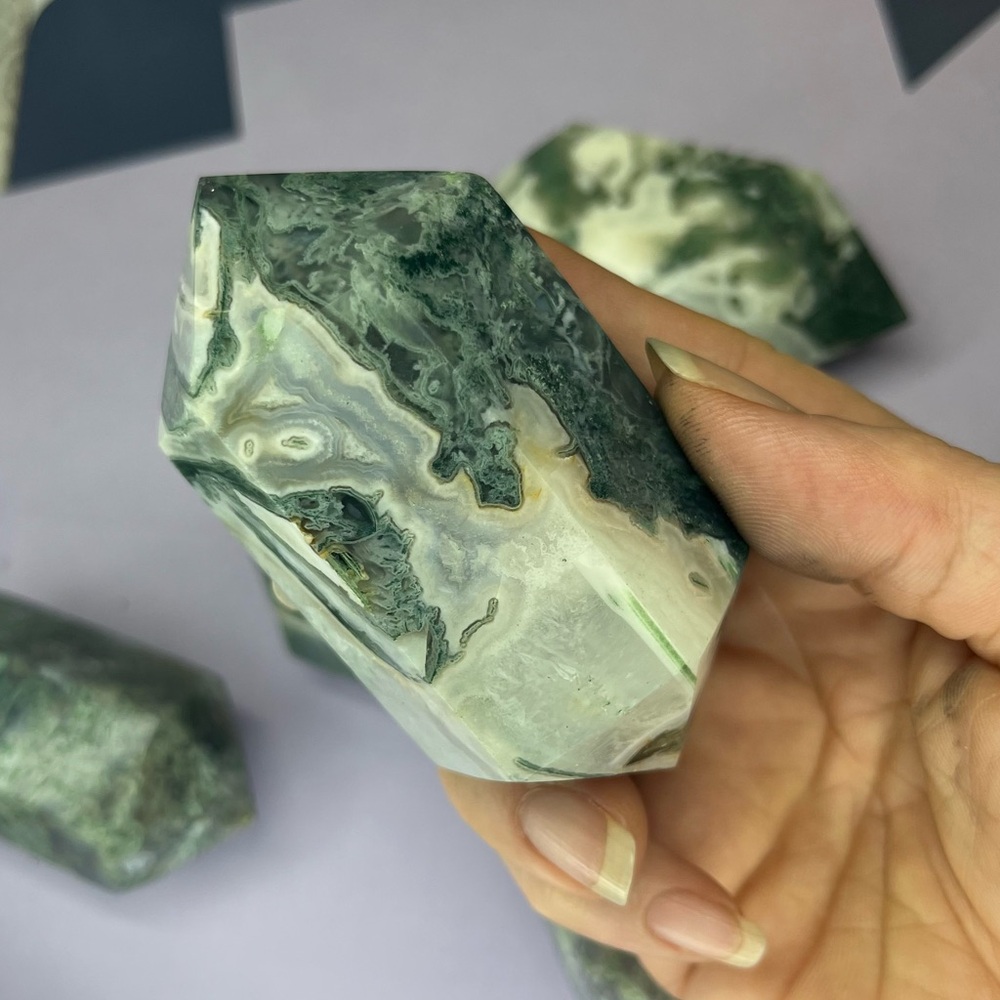 moss Agate Chunky DT